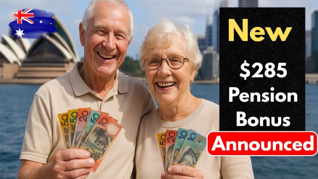 $285 Pension Bonus in Australia