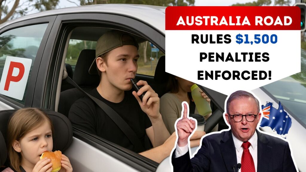 Australia Confirms Tougher Road Regulations 1,500 Penalties