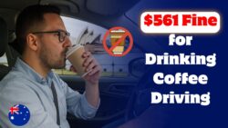 Drivers Alert Across Australia: $561 Penalty for Sipping Coffee – Distracted Driving Rules Cameras and Police Blitz
