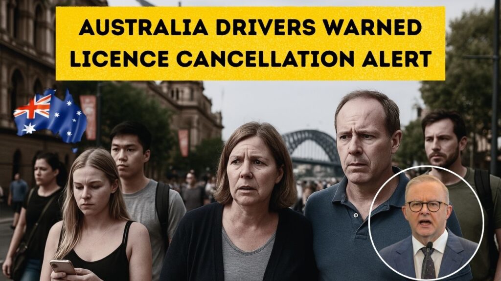 Australia Licence Cancellation Rule Starts 1 November 2025
