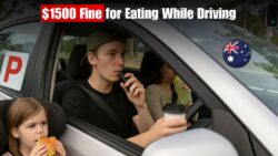 Australia Confirms Tougher Road Regulations 1,500 Penalties – for in car eating/drinking/vaping enforcement begins 25 October 2025