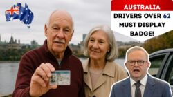Over-62 Drivers face new 2025 licence badge display rule – Exceptions limited under updated Australian road regulations