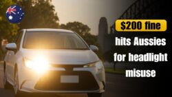 Australia Introduces 200 Fine for Incorrect Headlight Use Effective 25 October – When You Must Use Lights