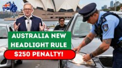 New headlight rule takes effect 1 November 2025 – $250 fines issued for non-compliance Drivers warned nationwide