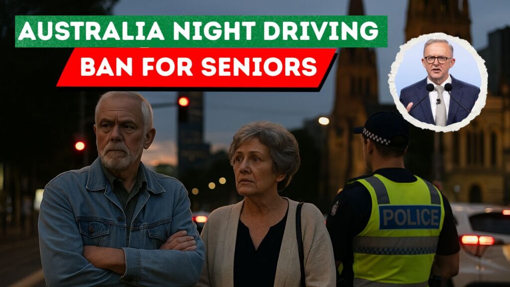 Night Driving Curfew for Seniors Over 60
