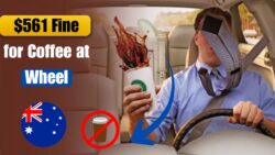 NSW and QLD Adopt $561 Penalty for Drinking Coffee while Driving – Camera Backed Patrols Through November
