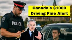 New Driving Regulations in Canada 2025 Target Distracted Driving – Demand compliance with fines reaching $1 000