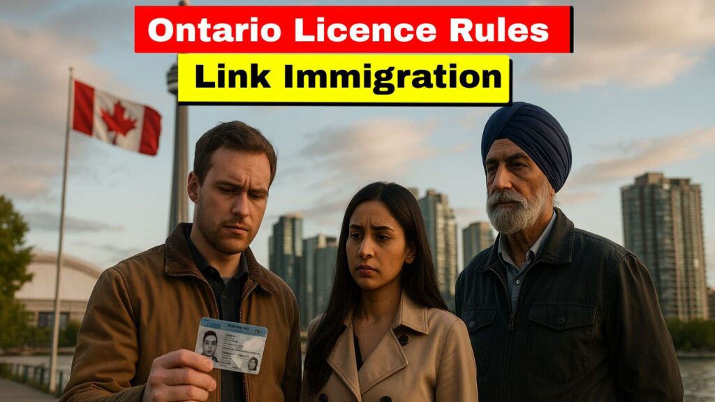 Ontario Licence Rules