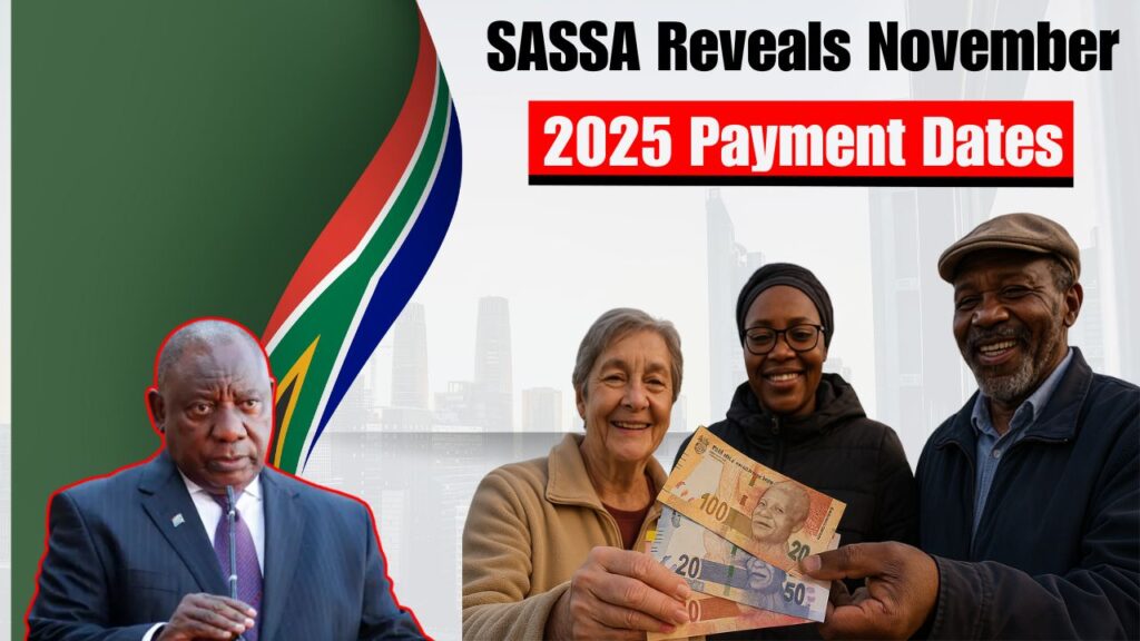 SASSA November 2025 Payment Dates Unveiled